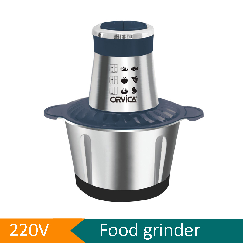 Meat Grinder Electric - เครื่องบดเนื้อไฟฟ้า 2 ลิตร ลดราคา! เครื่องบดอาหารอเนกประสงค์ หั่นผัก
