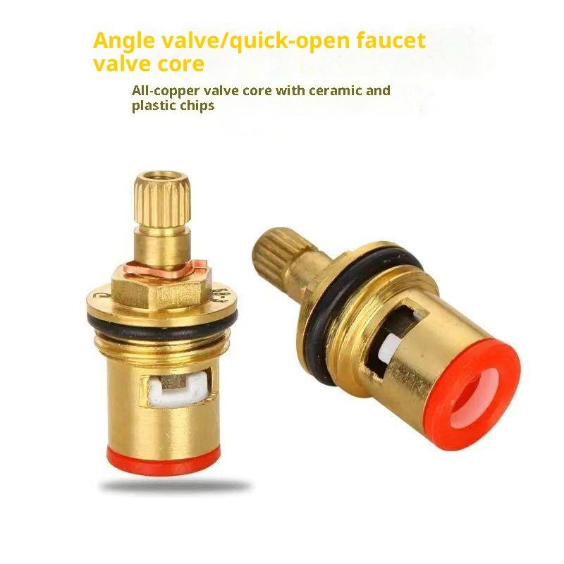 Commercial Kitchen Taps - วาล์วก๊อกน้ำอเนกประสงค์สำหรับห้องน้ำและห้องครัว, ไส้ก๊อกน้ำทองเหลืองพร้อมแผ่นเซรามิก