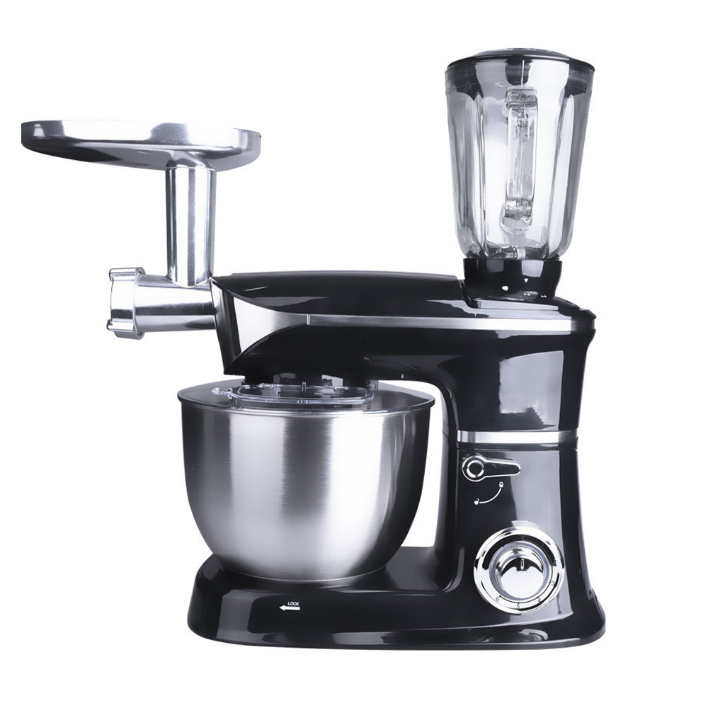 Meat Grinder Electric - เครื่องปั่นอาหารแบบตั้งโต๊ะขนาด 6.5 ลิตร พร้อมเครื่องบดเนื้อไฟฟ้า 3 in