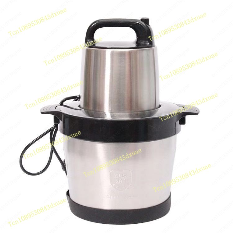 Meat Grinder Electric - เครื่องบดเนื้อไฟฟ้าทองแดงแท้ 6 ลิตร, เครื่องบดเผือก, เครื่องบดเนื้อ, เครื่องทำฟูฟู