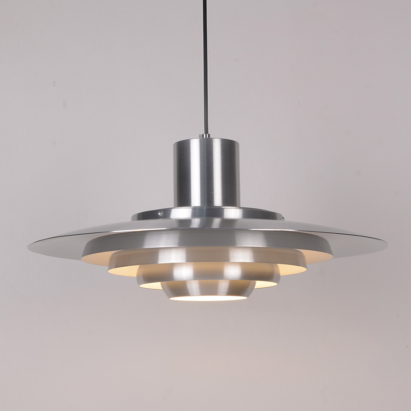 Commercial Kitchen Island - ไฟ LED ดีไซน์ศิลปะบินโคมไฟระย้าอลูมิเนียมสีขาวเงินห้องรับประทานอาหารห้องนั่งเล่นห้องครัวไอส์แลนด์บาร์ห้องนอนโคมไฟแขวน