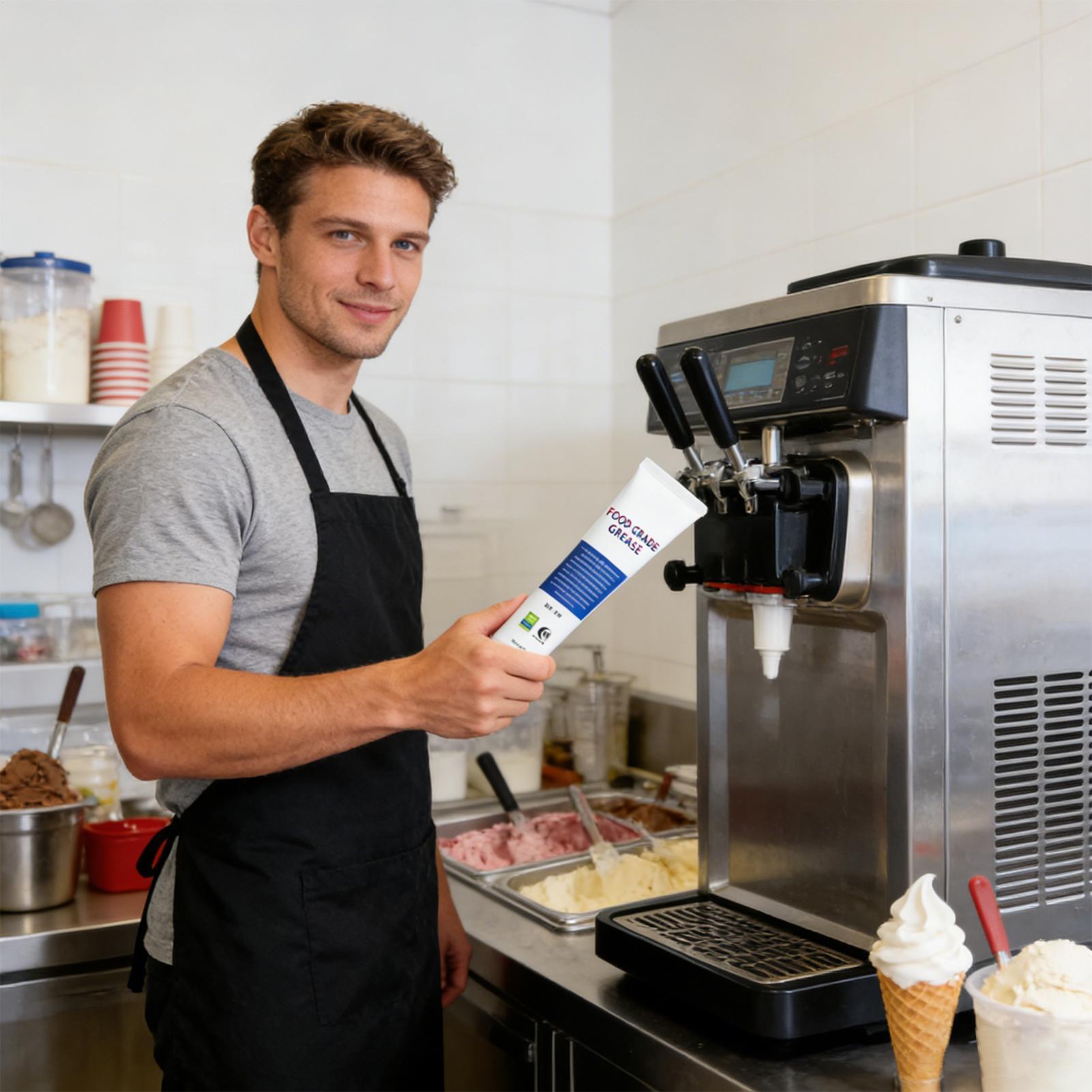 Commercial Kitchen Supplies - จาระบีเกรดอาหาร 113 กรัม ใช้งานได้หลากหลาย สำหรับอุปกรณ์ครัวในบ้านและเชิงพาณิชย์ ปลอดภัยสำหรับอาหาร