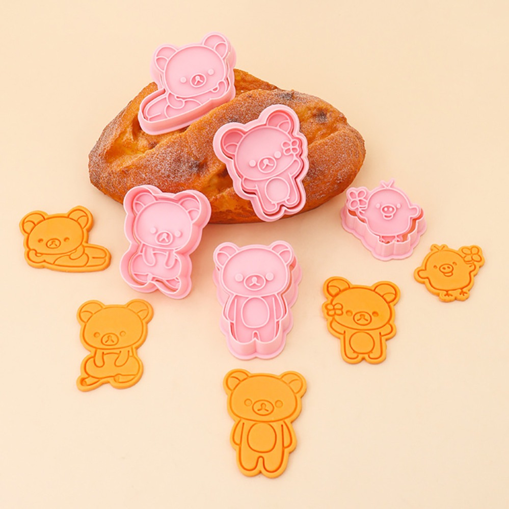 Commercial Kitchen Items - เครื่องตัดคุกกี้ แม่พิมพ์ขนมรูปหมีการ์ตูน อุปกรณ์ทำขนม อุปกรณ์อบขนม