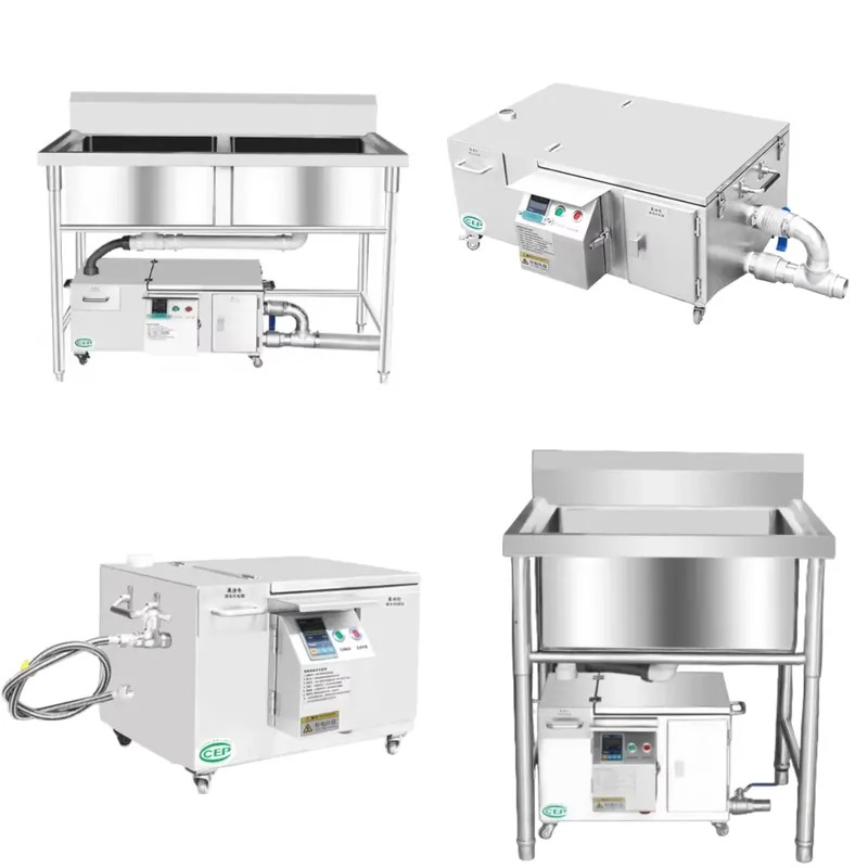 เครื่องแยกน้ำมันและน้ำสำหรับคร - Commercial Kitchen Grease Trap บทวิจารณ์และราคา