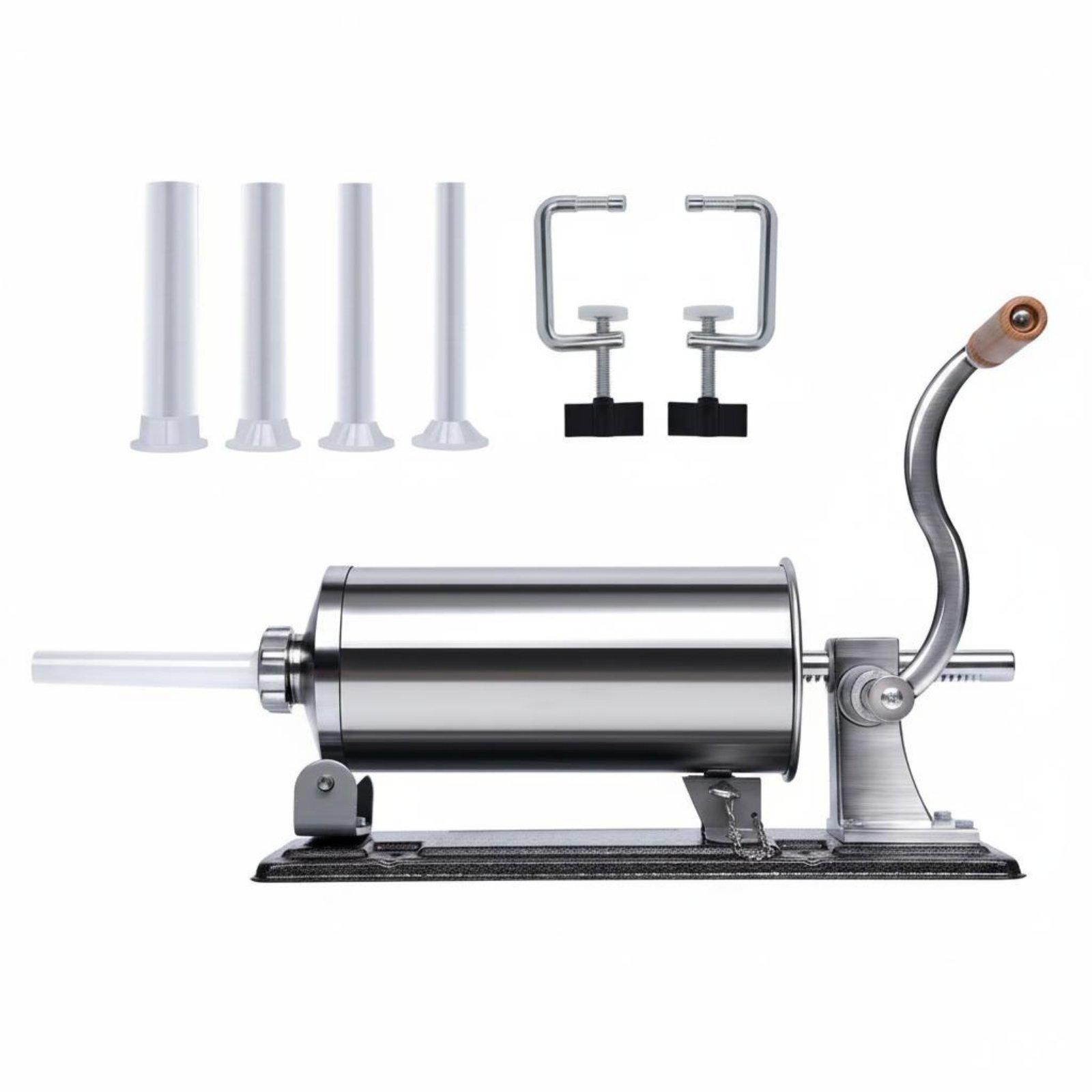 เครื่องยัดไส้กรอกแบบมือหมุนทำจ - Commercial Kitchen At Home บทวิจารณ์และราคา