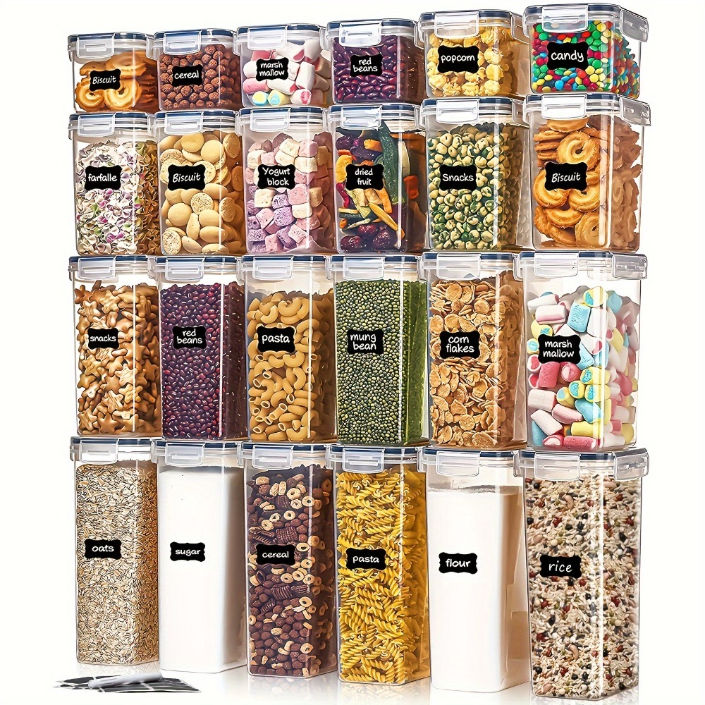 24 ชิ้น กล่องเก็บอาหาร 12 กล่อ - Commercial Kitchen Organization บทวิจารณ์และราคา