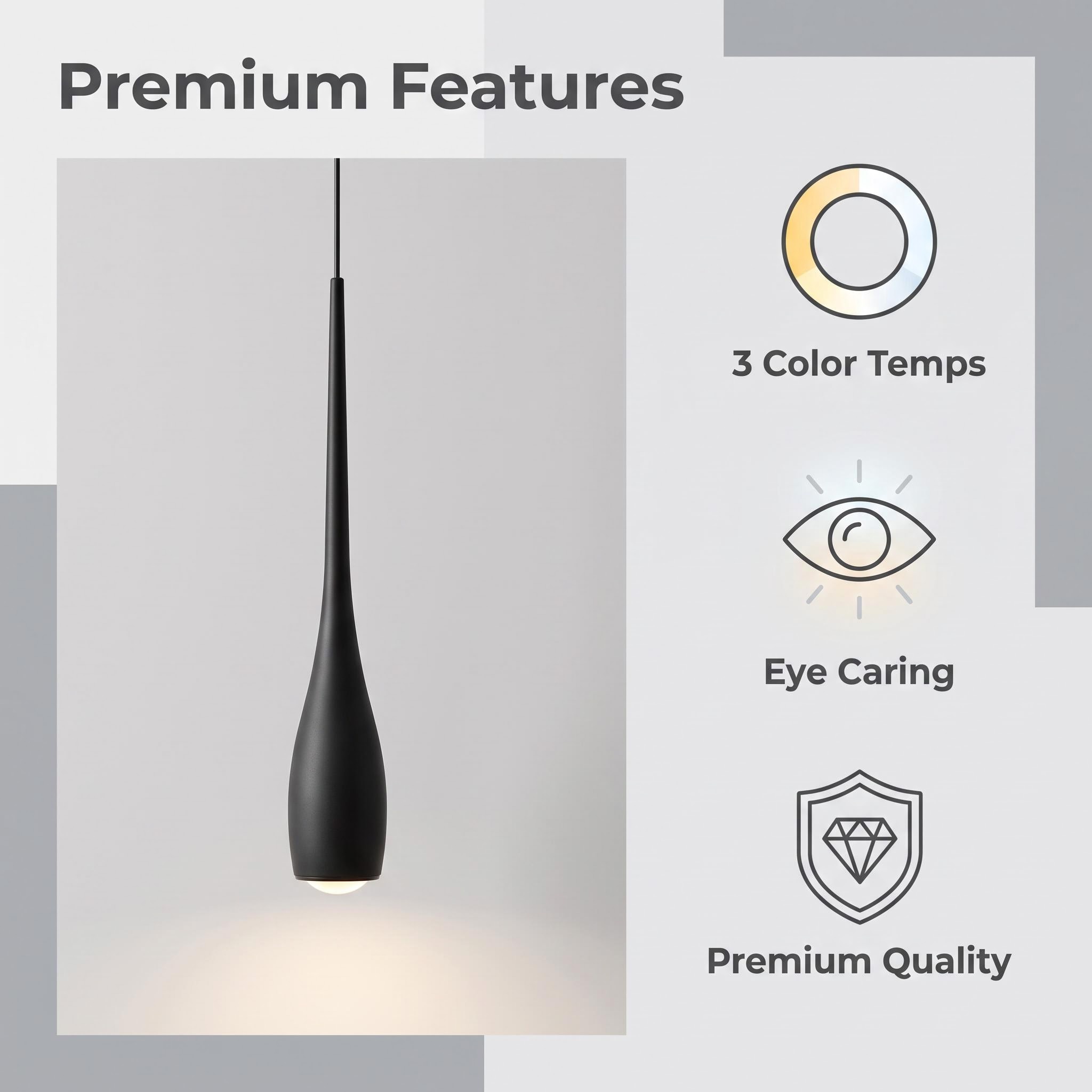 MARPOU โคมไฟแขวน LED สไตล์นอร์ - Commercial Kitchen Island บทวิจารณ์และราคา