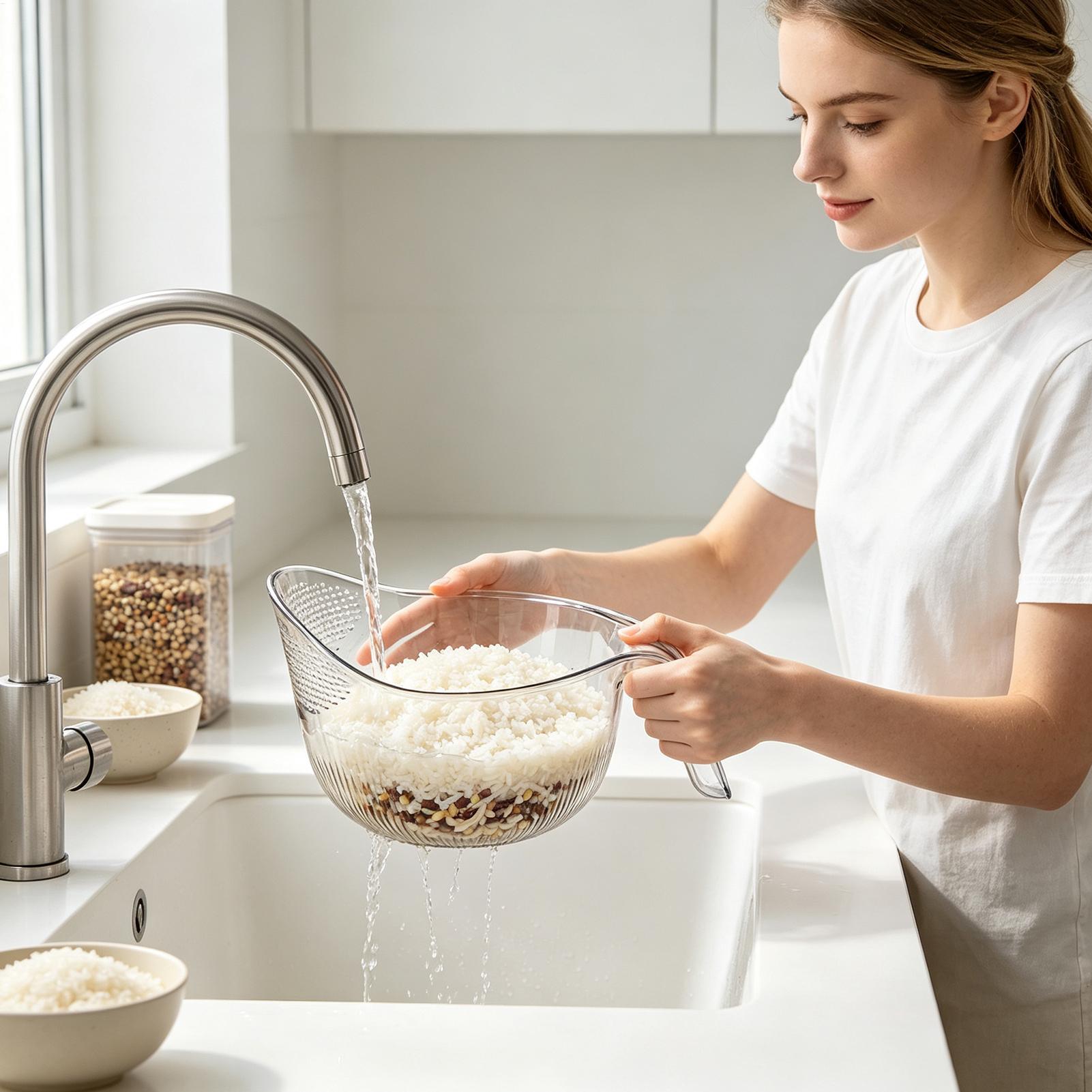 ตะกร้ากรองข้าว 1 ชิ้น ตะแกรงกร - Commercial Kitchen Items บทวิจารณ์และราคา