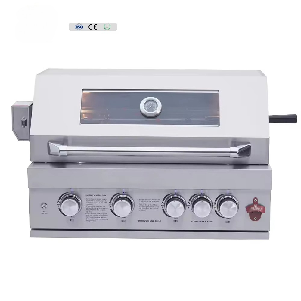 เตาย่างบาร์บีคิวแก๊สสแตนเลส 5  - Commercial Kitchen Grill บทวิจารณ์และราคา