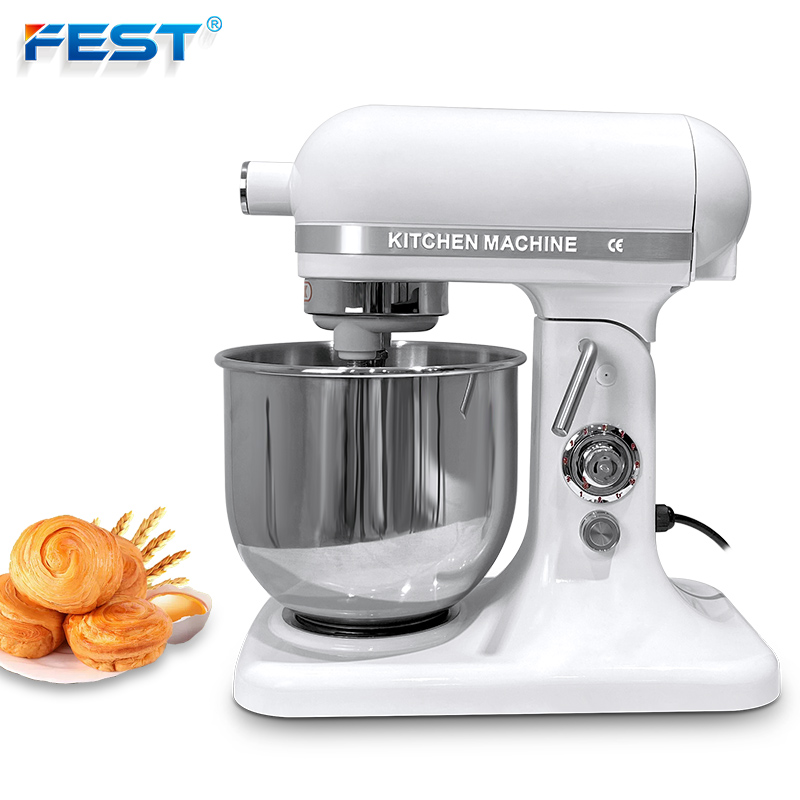 เครื่องผสมอาหารสแตนเลสขนาด 7 ล - Commercial Kitchen Mixers Dough Mixer บทวิจารณ์และราคา