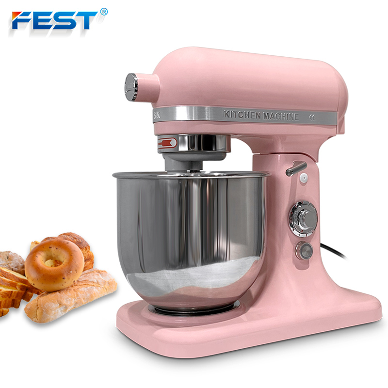 เครื่องผสมอาหารสแตนเลสขนาด 7 ล - Commercial Kitchen Mixers Dough Mixer บทวิจารณ์และราคา