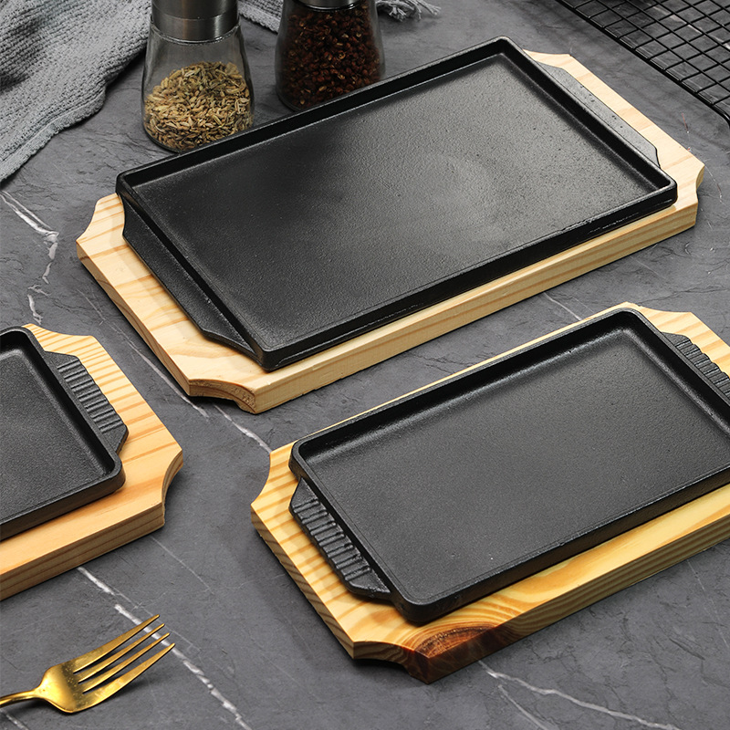 เตาเทปปันยากิเหล็กหล่อ รูปทรงส - Commercial Kitchen Grill บทวิจารณ์และราคา