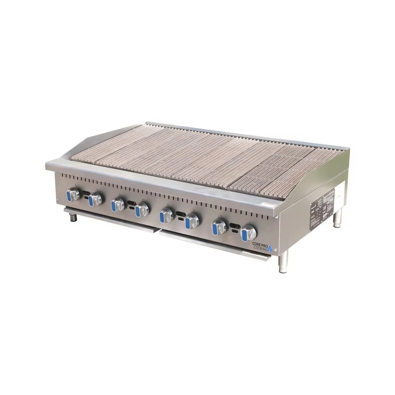เตาย่างแก๊สสำหรับบาร์บีคิวขนาด - Commercial Kitchen Grill บทวิจารณ์และราคา
