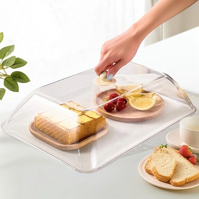 WORTHBUY ฝาครอบอาหารพลาสติกแบบ - Commercial Kitchen Organization บทวิจารณ์และราคา