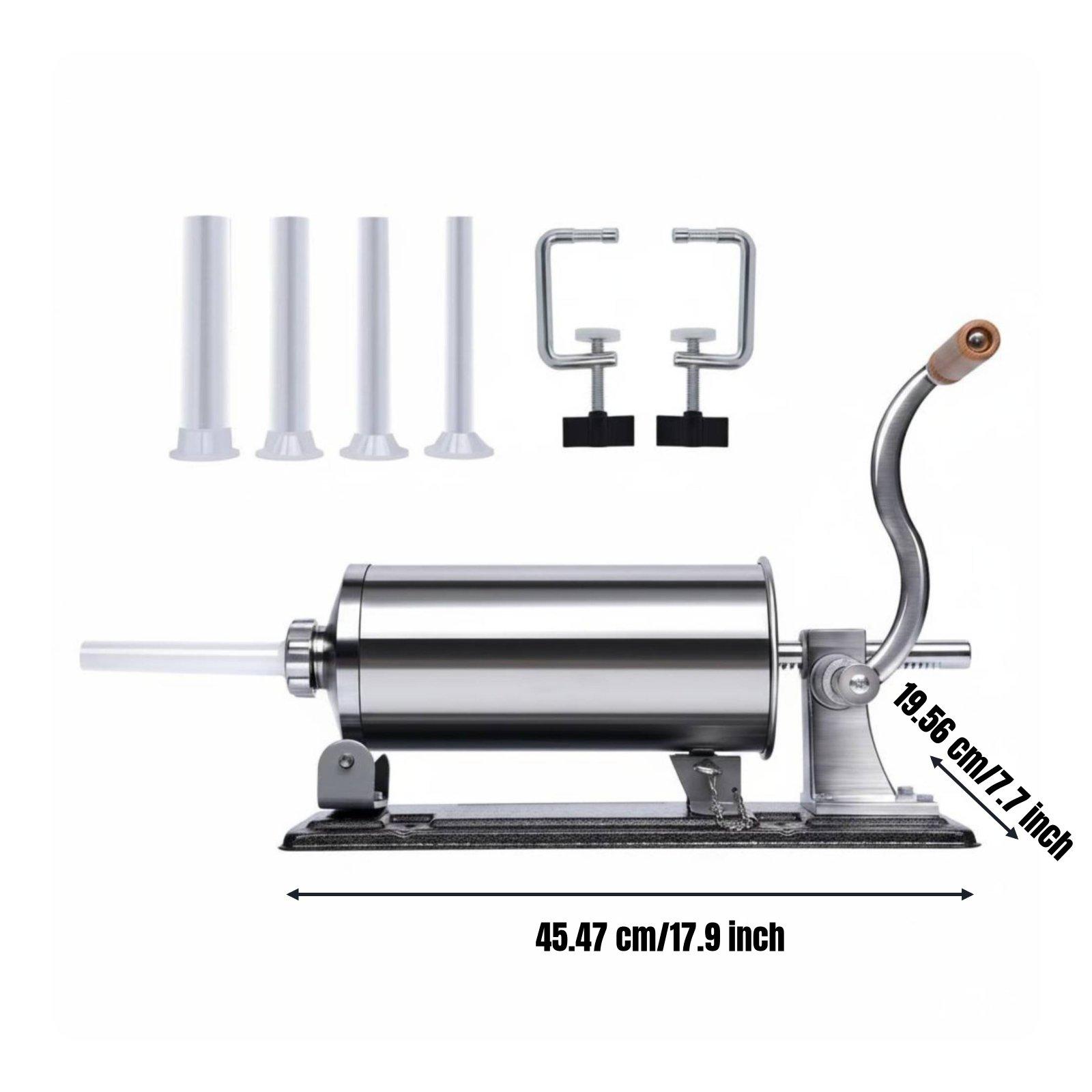 เครื่องยัดไส้กรอกแบบมือหมุนทำจ - Commercial Kitchen At Home บทวิจารณ์และราคา
