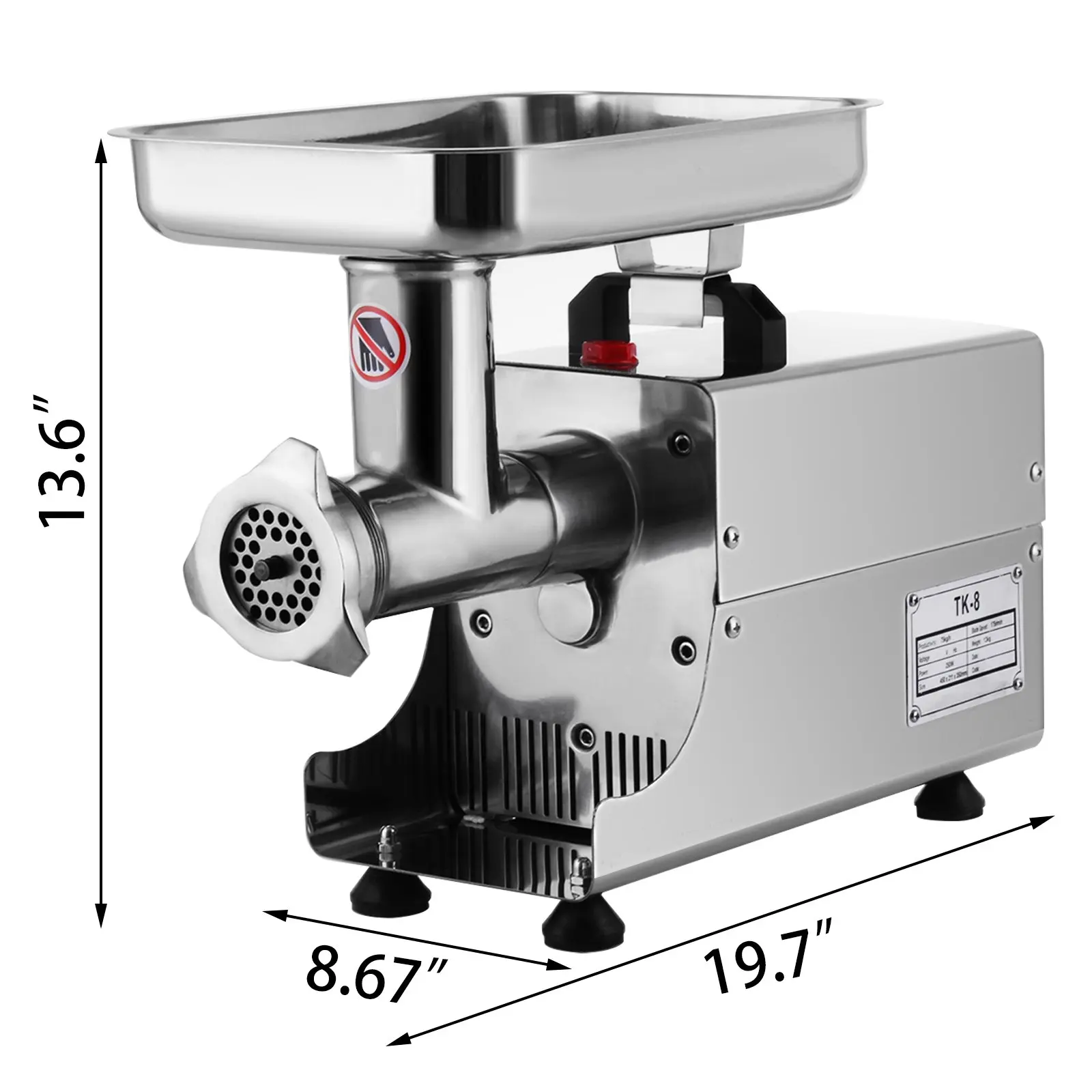 เครื่องบดเนื้อไฟฟ้าสแตนเลสสำหร - Meat Grinder Electric บทวิจารณ์และราคา