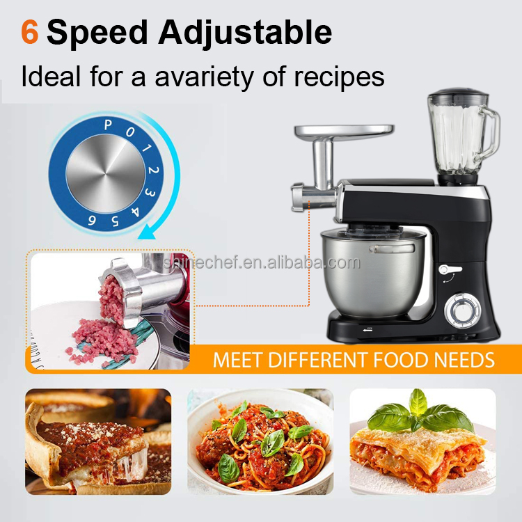 เครื่องผสมแป้งไฟฟ้า 7.5 ลิตร 8 - Meat Grinder Electric บทวิจารณ์และราคา