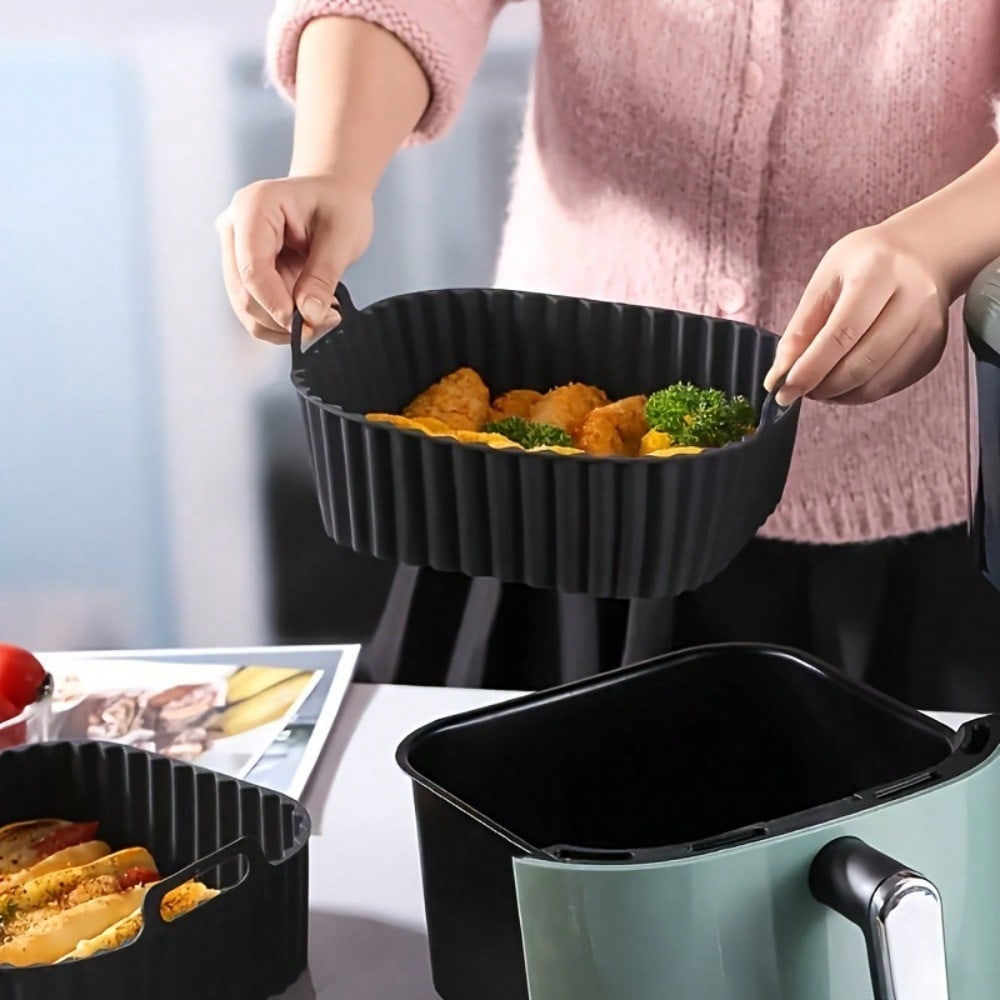 แผ่นรองซิลิโคนสำหรับหม้อทอดไร้ - Commercial Kitchen Items บทวิจารณ์และราคา