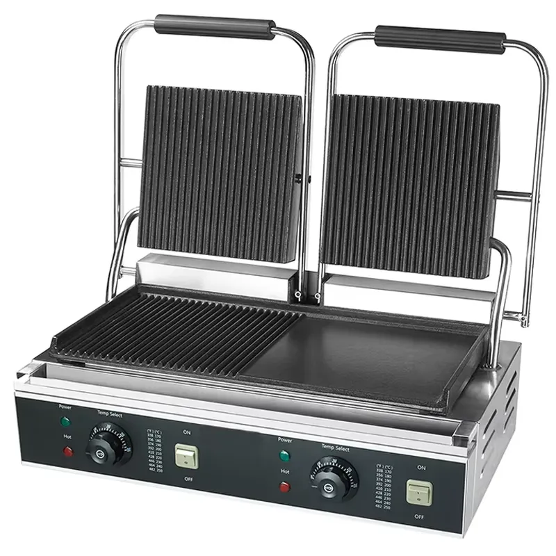 เตาปิ้งย่างพานินี่แบบคู่ สเตนเ - Commercial Kitchen Grill บทวิจารณ์และราคา