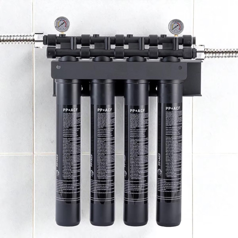 ระบบกรองน้ำเชิงพาณิชย์ 4 ขั้นต - Commercial Kitchen Water Filter บทวิจารณ์และราคา
