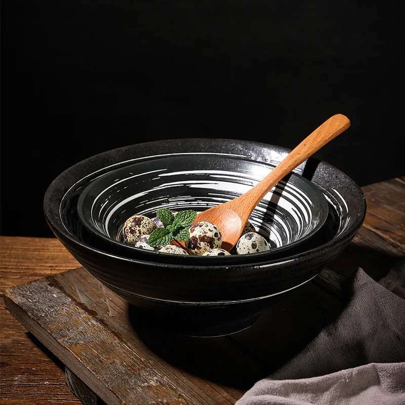 ชามเซรามิกญี่ปุ่นสำหรับราเม็ง  - Commercial Kitchen Japanese บทวิจารณ์และราคา
