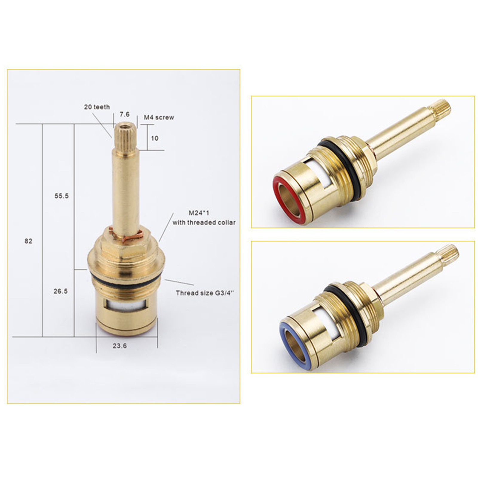 ตลับวาล์วก๊อกน้ำเซรามิกทองเหลื - Commercial Kitchen Taps บทวิจารณ์และราคา