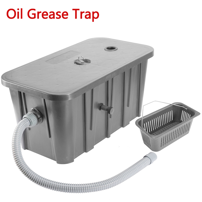 เครื่องแยกน้ำมัน-น้ำเชิงพาณิชย - Commercial Kitchen Grease Trap บทวิจารณ์และราคา