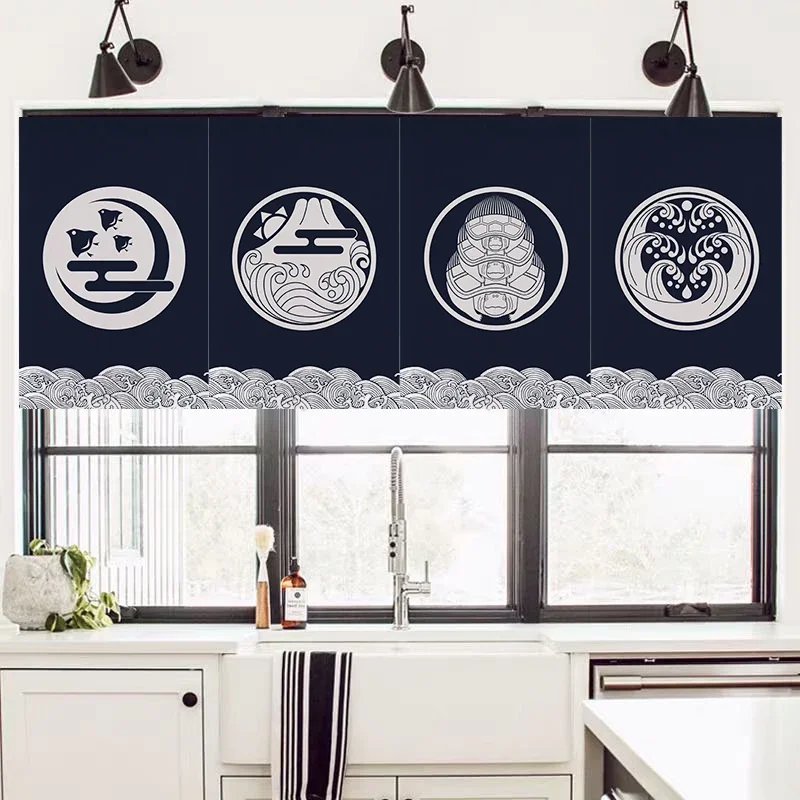 ผ้าม่านสั้นสไตล์ญี่ปุ่นสำหรับต - Commercial Kitchen Japanese บทวิจารณ์และราคา