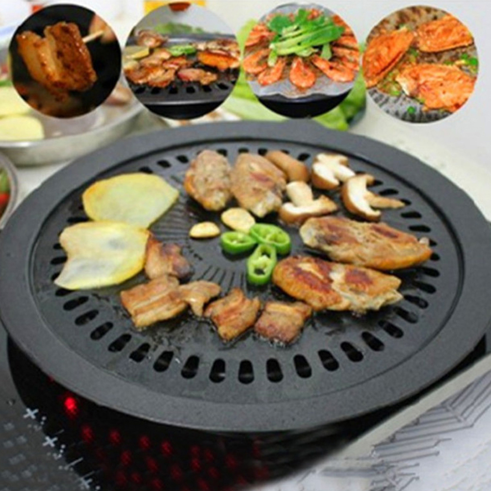 กระทะย่างบาร์บีคิวไร้ควันแก๊สใ - Commercial Kitchen Grill บทวิจารณ์และราคา