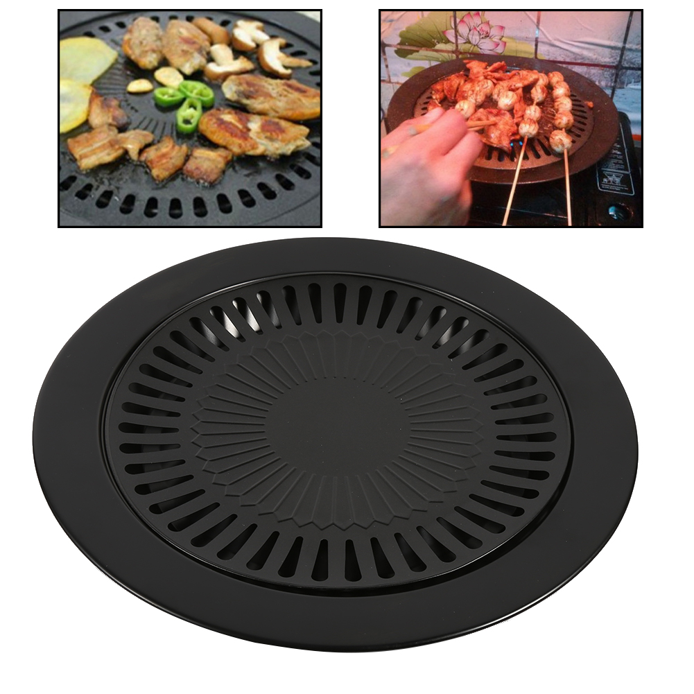กระทะย่างบาร์บีคิวไร้ควันแก๊สใ - Commercial Kitchen Grill บทวิจารณ์และราคา