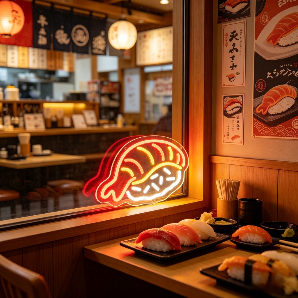 ไฟนีออน LED รูปซูชิ สร้างสรรค์ - Commercial Kitchen Japanese บทวิจารณ์และราคา