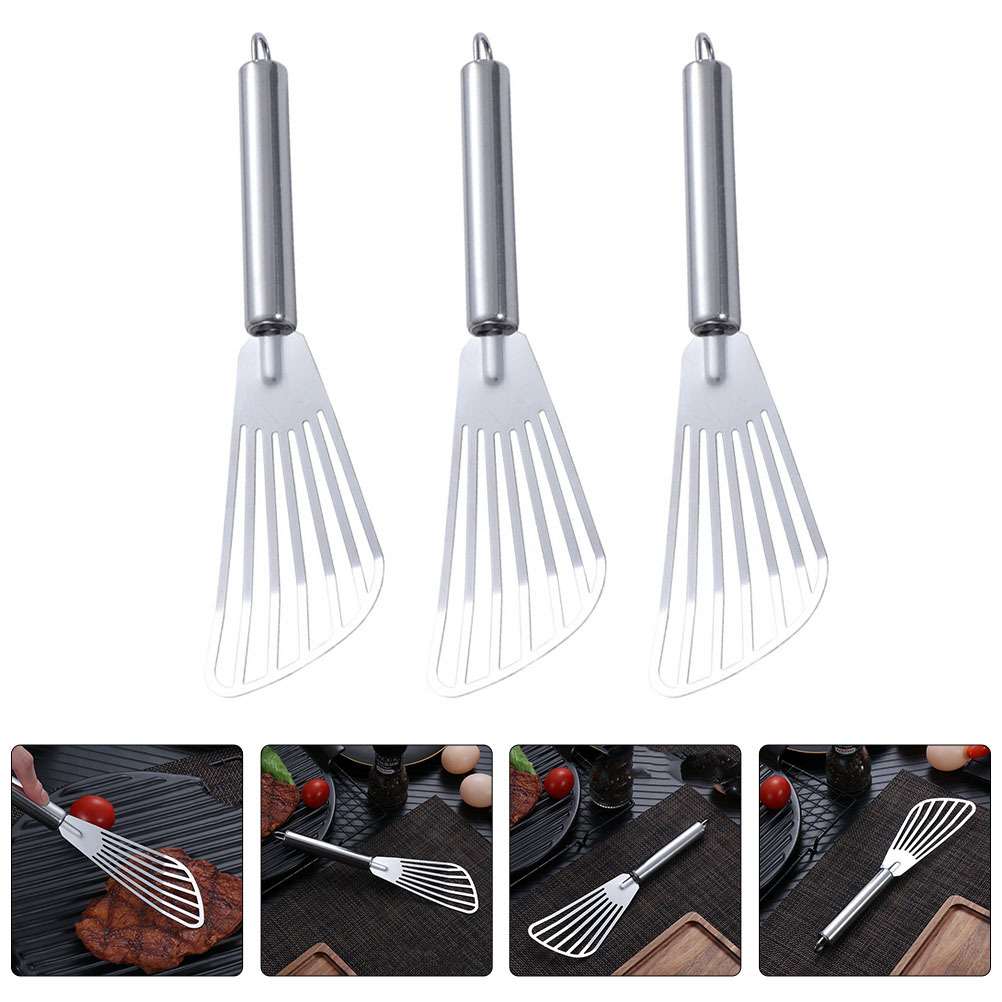 ตะหลิวสแตนเลส 3 ชิ้น สำหรับสเต - Commercial Kitchen Equipment List บทวิจารณ์และราคา