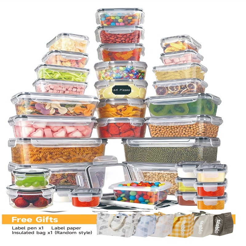 ชุดเก็บอาหารปลอดสาร BPA 48 ชิ้ - Commercial Kitchen Organization บทวิจารณ์และราคา