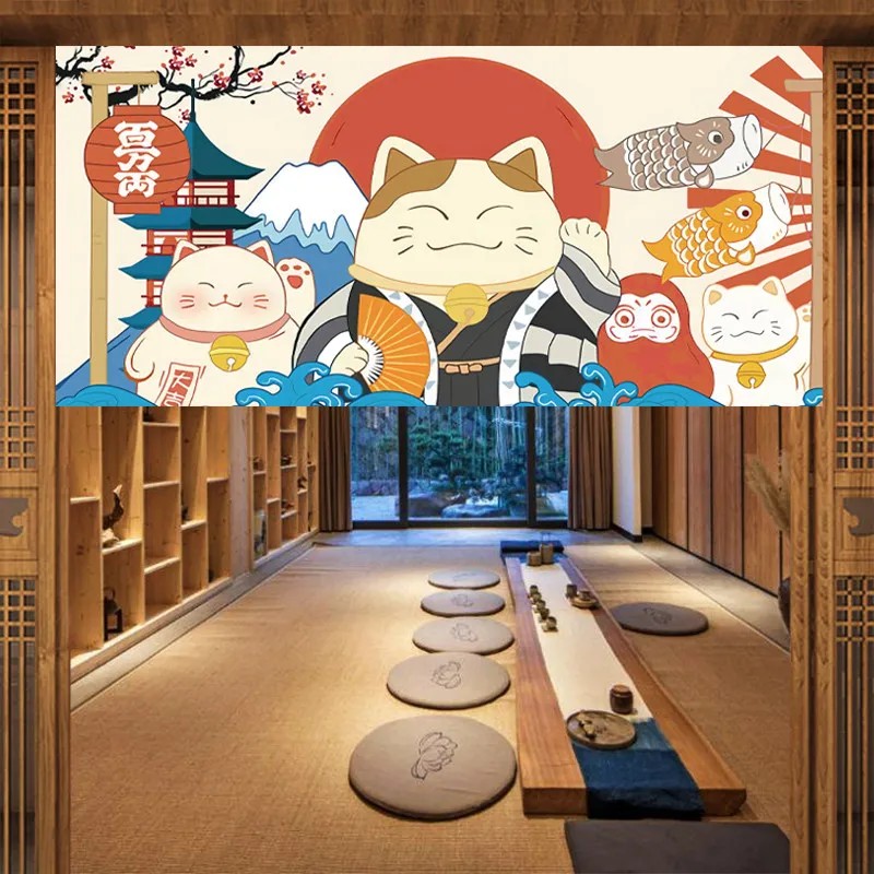 VIKAMA ผ้าม่านประตูสไตล์ญี่ปุ่ - Commercial Kitchen Japanese บทวิจารณ์และราคา