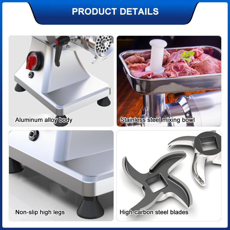 เครื่องบดเนื้อเชิงพาณิชย์ขนาดเ - Meat Grinder Electric บทวิจารณ์และราคา