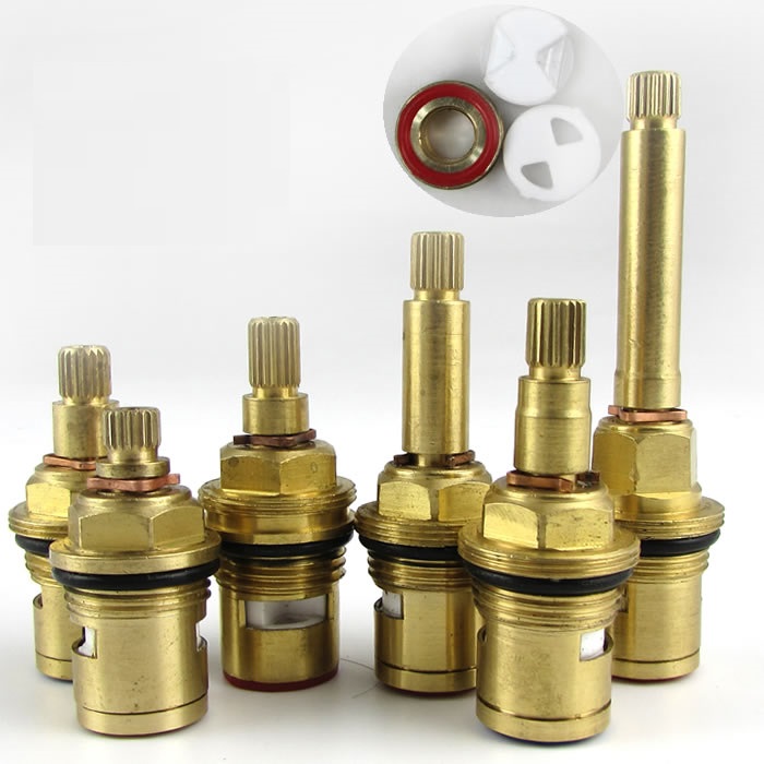 1/4เปิด G1/2ฟันคู่ทองเหลืองตลั - Commercial Kitchen Taps บทวิจารณ์และราคา